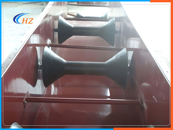 雙錐皮帶機內部